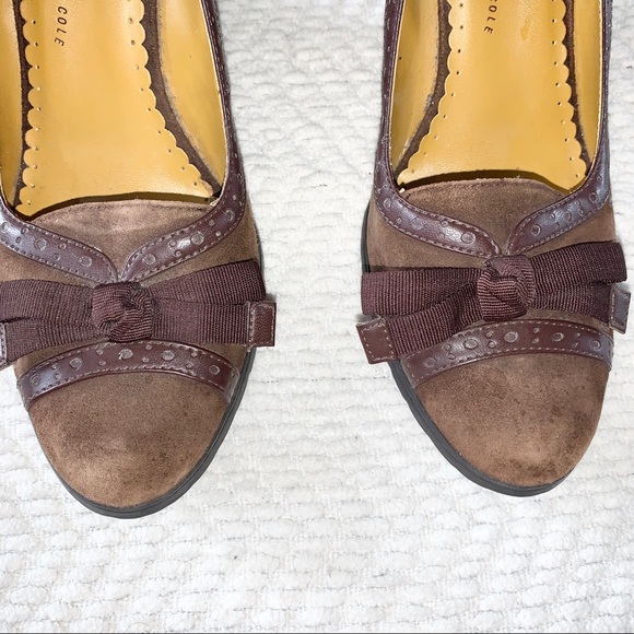Kenneth Cole Reaction Brown Heel Brown Size 9 - Picture 3 of 13